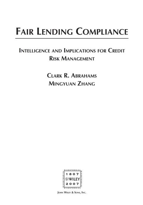 Cover image for book Fair Lending Compliance