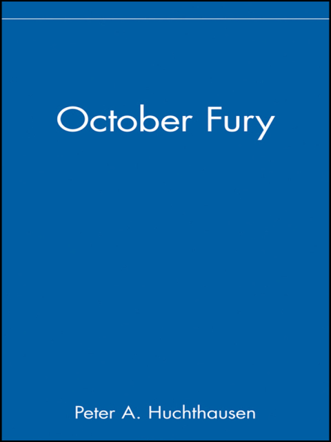 Cover image for book October Fury
