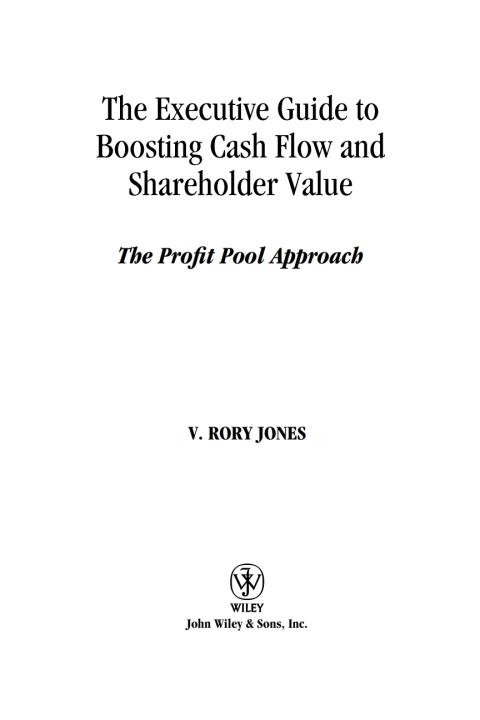 Cover image for book The Executive Guide to Boosting Cash Flow and Shareholder Value