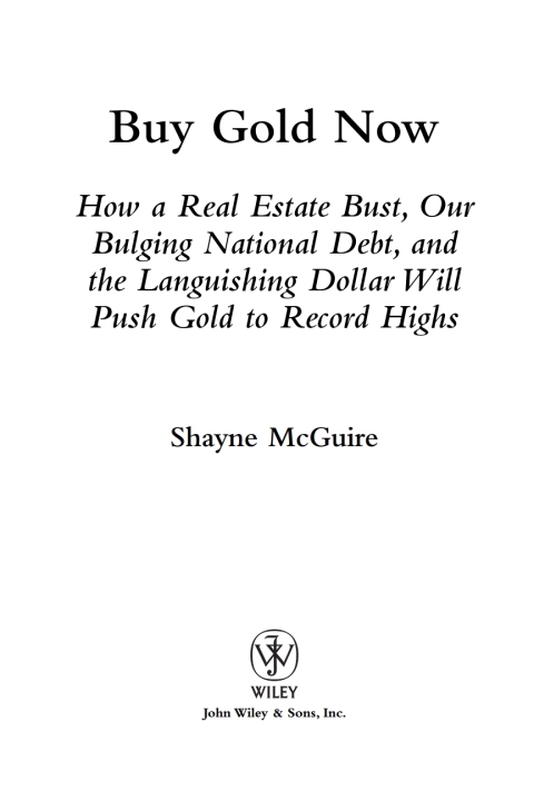Cover image for book Buy Gold Now