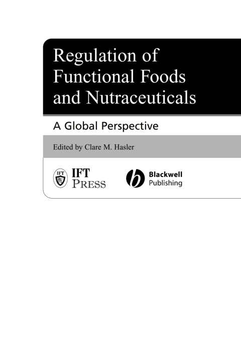 Cover image for book Regulation of Functional Foods and Nutraceuticals