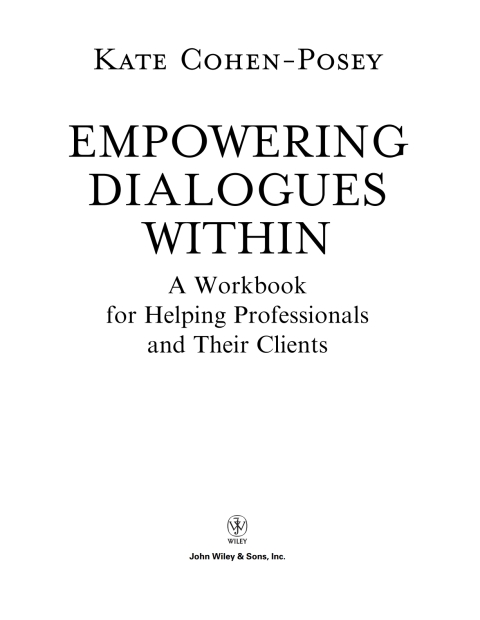 Cover image for book Empowering Dialogues Within
