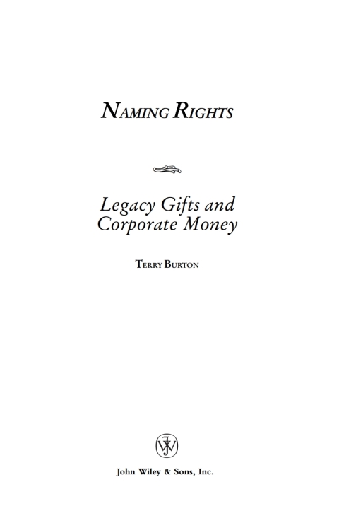 Cover image for book Naming Rights