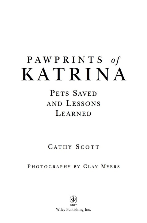 Cover image for book Pawprints of Katrina