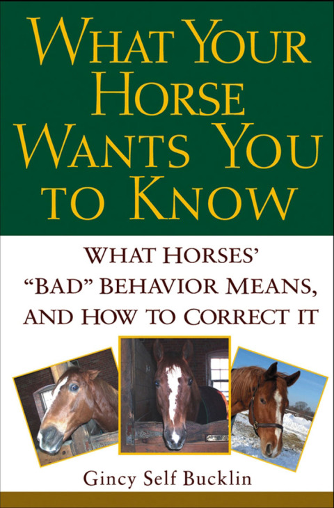 Cover image for book What Your Horse Wants You to Know