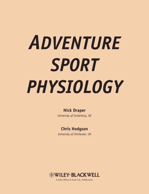 Adventure Sport Physiology