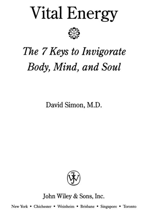 Cover image for book Vital Energy