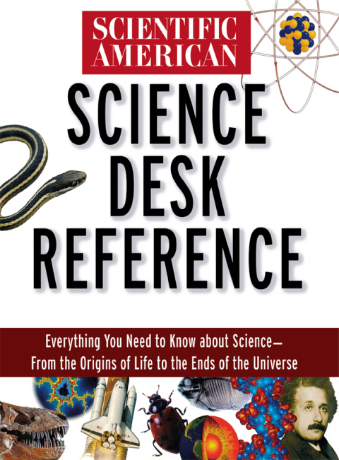 Cover image for book Scientific American Science Desk Reference