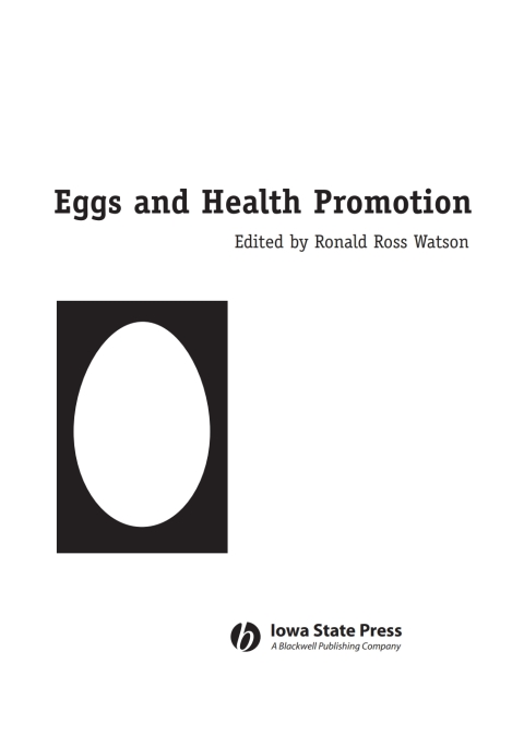 Cover image for book Eggs and Health Promotion