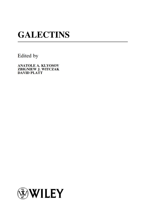 Cover image for book Galectins