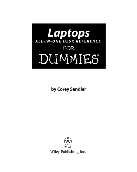 Cover image for book Laptops All-in-One Desk Reference For Dummies