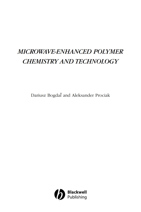 Cover image for book Microwave-Enhanced Polymer Chemistry and Technology