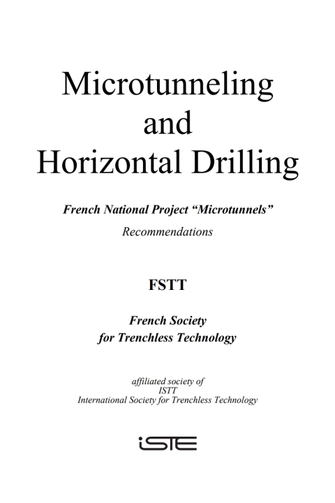 Cover image for book Microtunneling and Horizontal Drilling