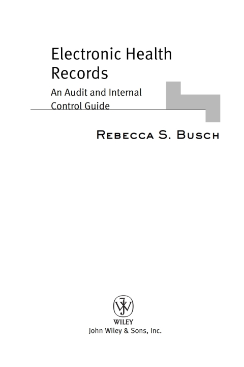 Cover image for book Electronic Health Records