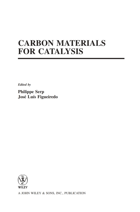 Cover image for book Carbon Materials for Catalysis