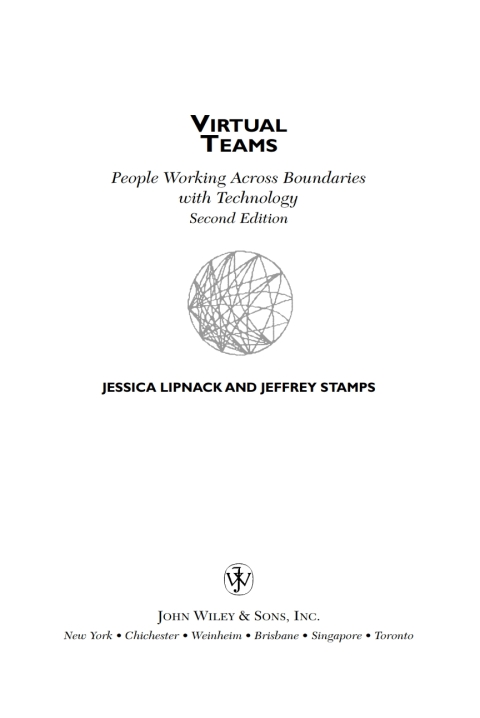Cover image for book Virtual Teams