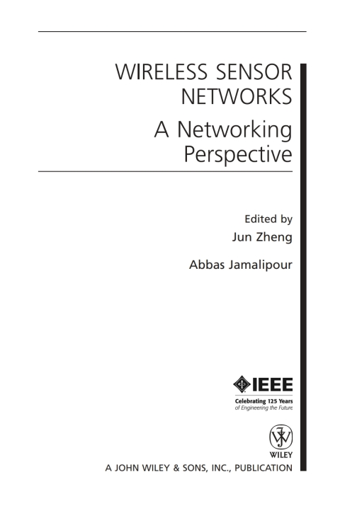 Cover image for book Wireless Sensor Networks