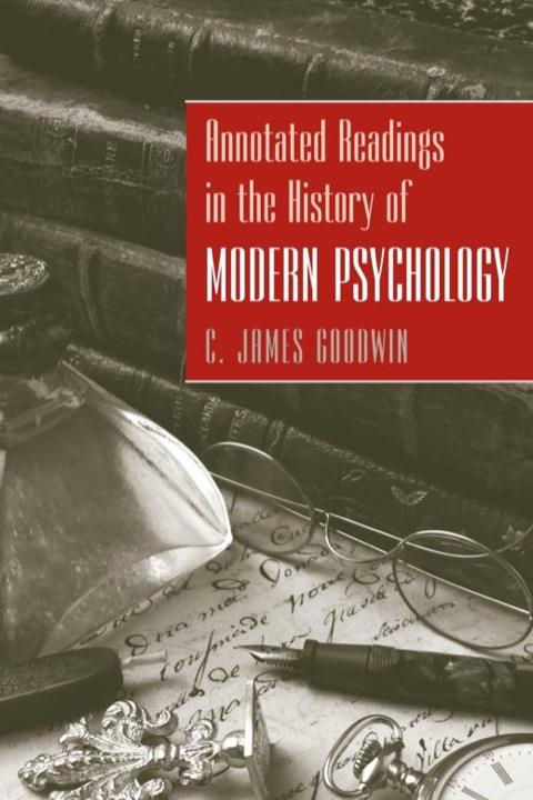 Cover image for book Annotated Readings in the History of Modern Psychology