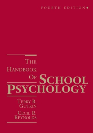 Handbook of School Psychology