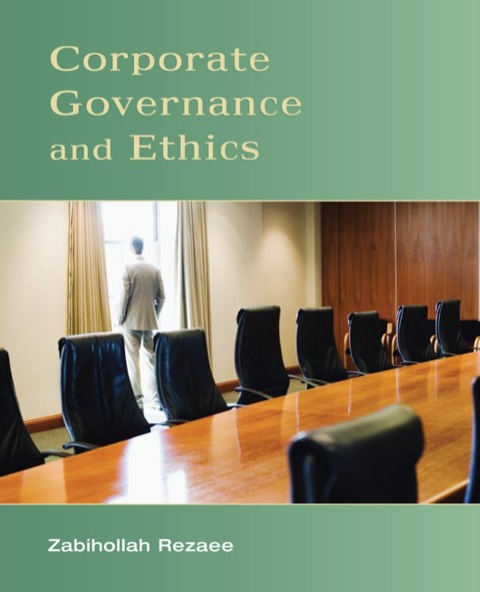 Cover image for book Corporate Governance and Ethics