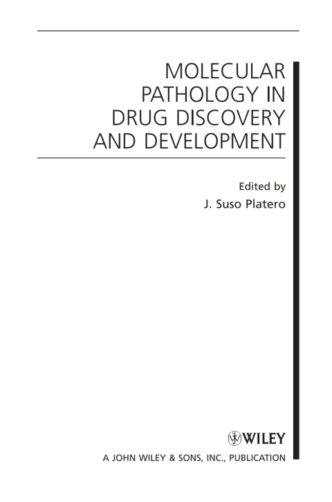 Cover image for book Molecular Pathology in Drug Discovery and Development