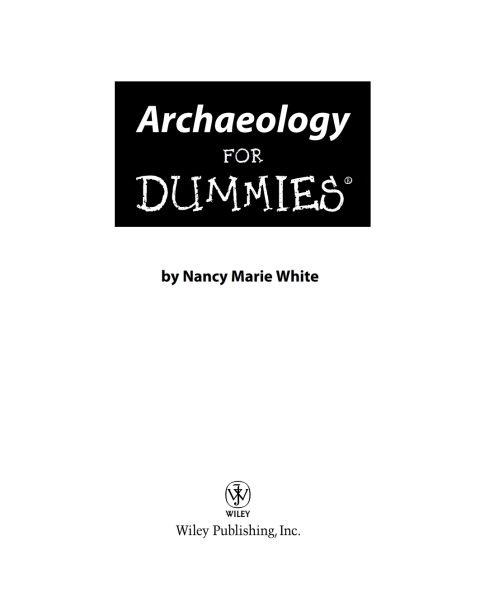 Cover image for book Archaeology For Dummies