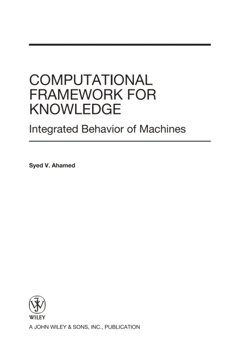 Cover image for book Computational Framework for Knowledge