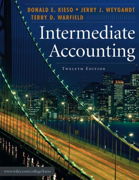 Cover image for book Intermediate Accounting 12e University of Florida, Selected Chapters