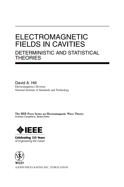 Electromagnetic Fields in Cavities 