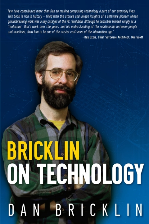 Cover image for book Bricklin on Technology