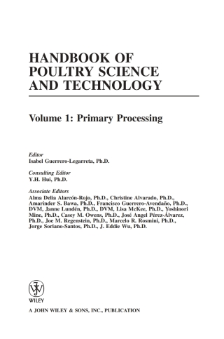 Handbook of Poultry Science and Technology, Primary Processing