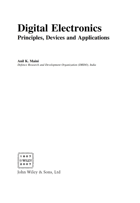 Digital Electronics