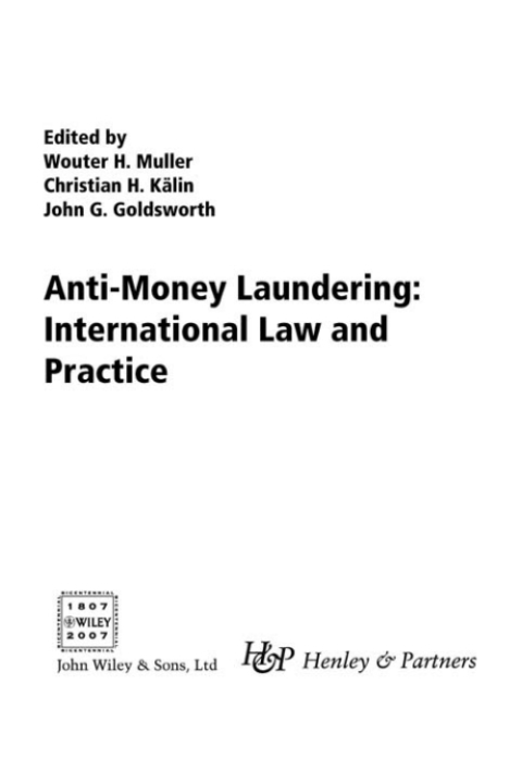Cover image for book Anti-Money Laundering