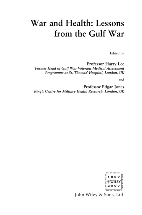 Cover image for book War and Health