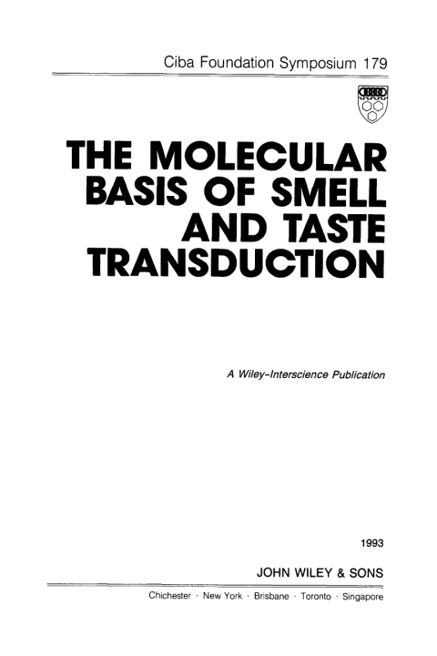 The Molecular Basis of Smell and Taste Transduction 