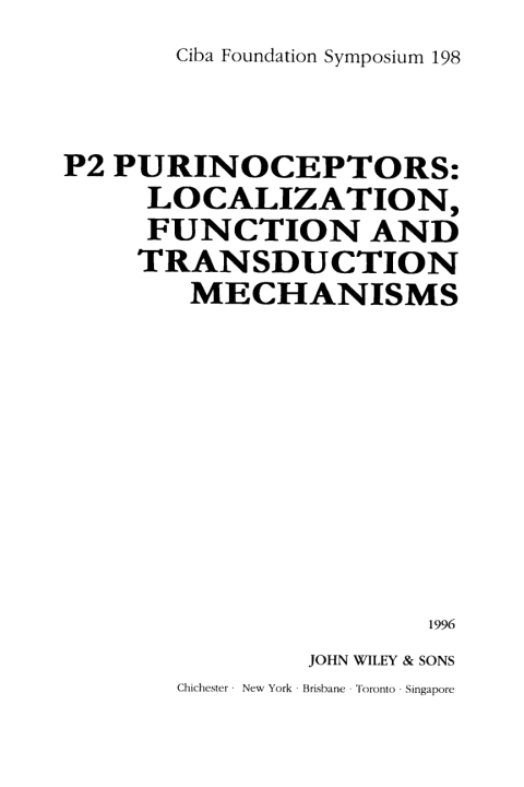P2 Purinoceptors 