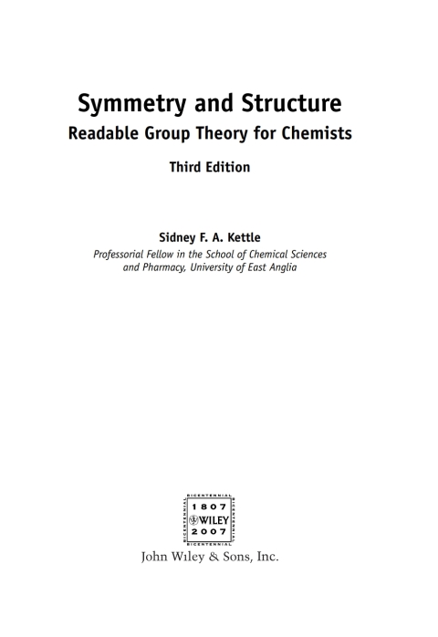 Cover image for book Symmetry and Structure