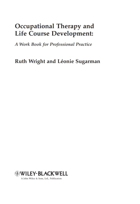 Cover image for book Occupational Therapy and Life Course Development