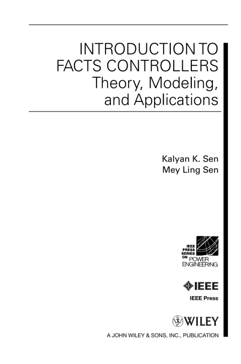 Cover image for book Introduction to FACTS Controllers