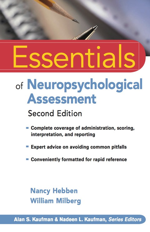 Cover image for book Essentials of Neuropsychological Assessment