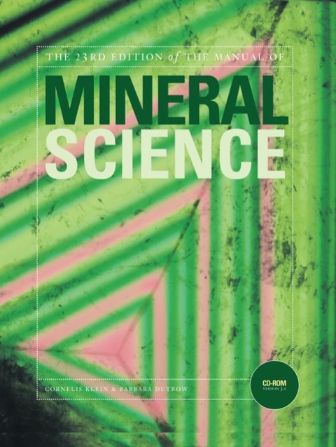 Cover image for book Manual of Mineral Science