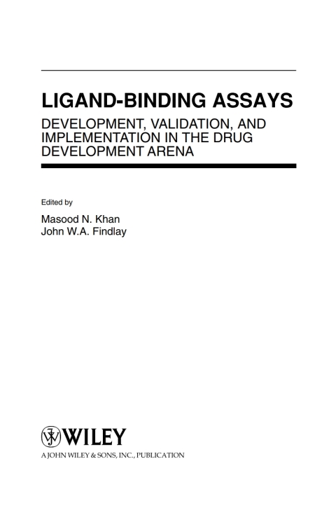 Cover image for book Ligand-Binding Assays