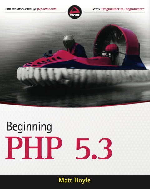 Cover image for book Beginning PHP 5.3
