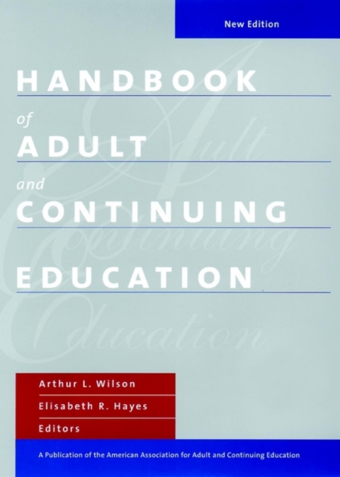 Cover image for book Handbook of Adult and Continuing Education