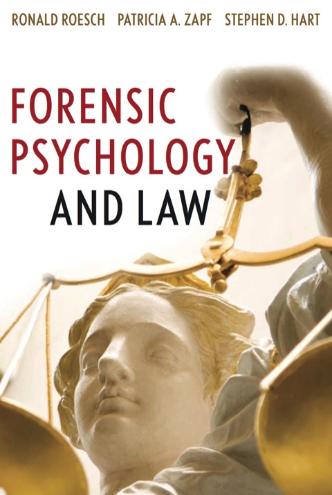Cover image for book Forensic Psychology and Law