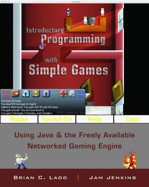 Cover image for book Introductory Programming with Simple Games: Using Java and the Freely Available Networked Game Engine
