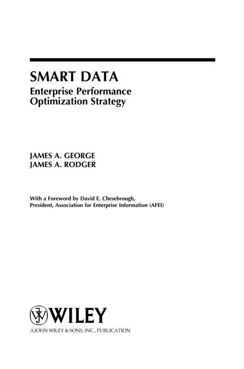 Cover image for book Smart Data
