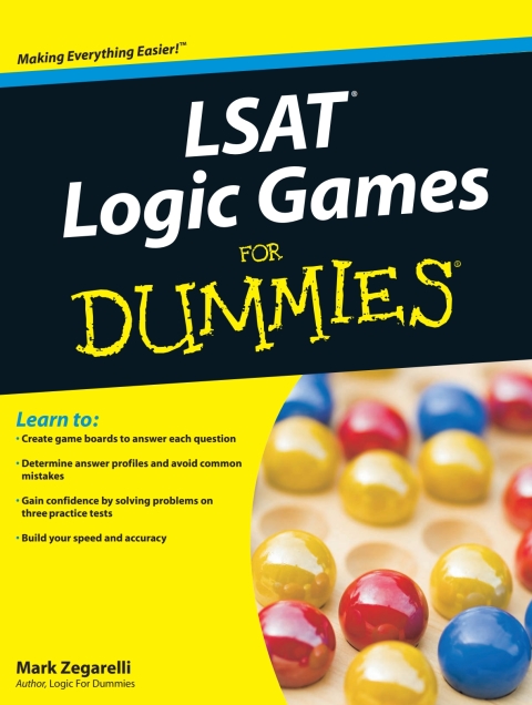 Cover image for book LSAT Logic Games For Dummies