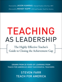 Cover image: Teaching As Leadership 1st edition 9780470432860