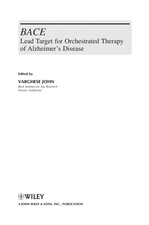 Cover image for book BACE